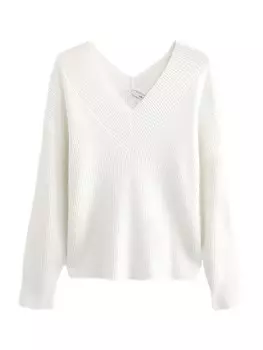 Базовый свитер Next Sweater, белый