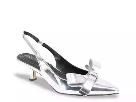 BCBGeneration Kasti Pump, серебристый металлик