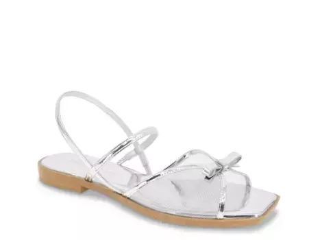 BCBGeneration Lacey Sandal, серебристый металлик