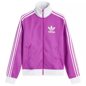 Beckenbauer трек топ Adidas, фиолетовый