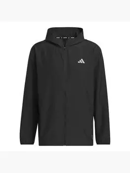 Беговая куртка Run It Adidas, черный