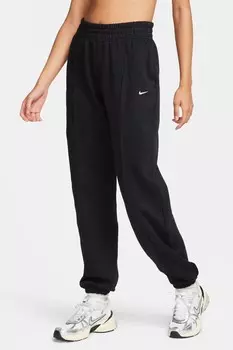 Беговые брюки с логотипом-галочкой Nike, черный