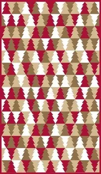 Бегун для ванны Ideallux, 70x1x120 см, красный