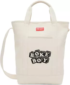 Beige BOKE Boy Tote Kenzo