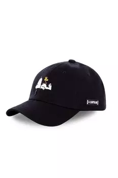 Бейсбольная кепка Capslab PEANUTS, черный