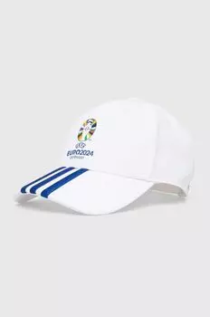 Бейсбольная кепка Евро-2024. adidas Performance, белый