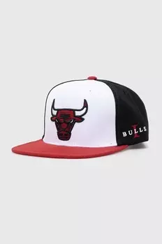 Бейсбольная кепка Mitchell&Ness NBA CHICAGO BULLS, черный