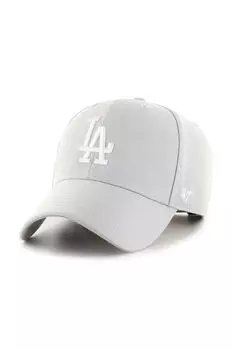 Бейсбольная кепка MLB Los Angeles Dodgers 47 brand, серый