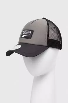 Бейсбольная кепка Пума Puma, серый