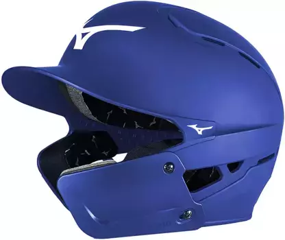 Бейсбольный шлем Mizuno Senior B6 с защитой челюсти, цвет Royal