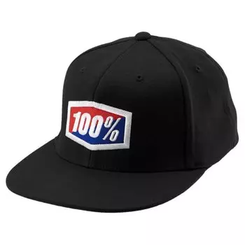 Бейсболка 100percent Official J-Fit, черный