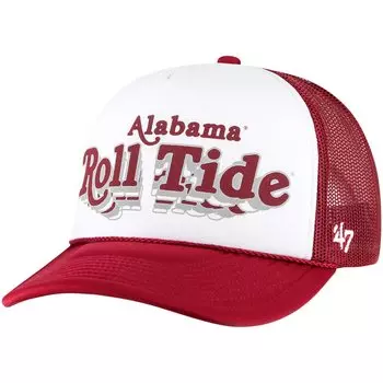 Бейсболка 47 Alabama Crimson Tide, белый