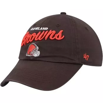 Бейсболка 47 Cleveland Browns, коричневый