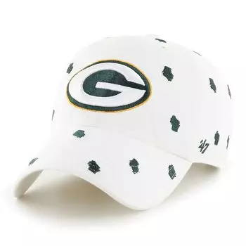 Бейсболка 47 Green Bay Packers, белый