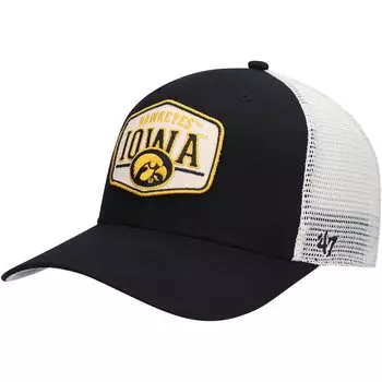 Бейсболка 47 Iowa Hawkeyes, черный