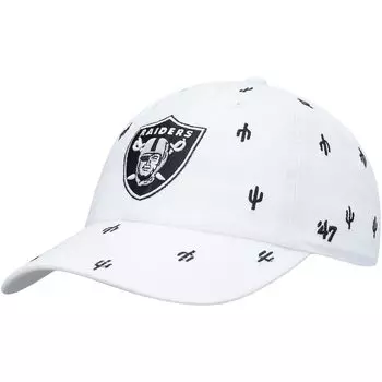 Бейсболка 47 Las Vegas Raiders, белый