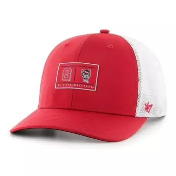 Бейсболка 47 Nc State Wolfpack, красный