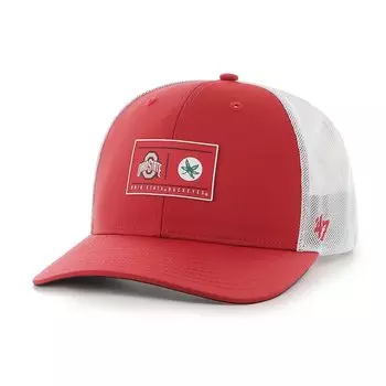 Бейсболка 47 Ohio State Buckeyes, алый