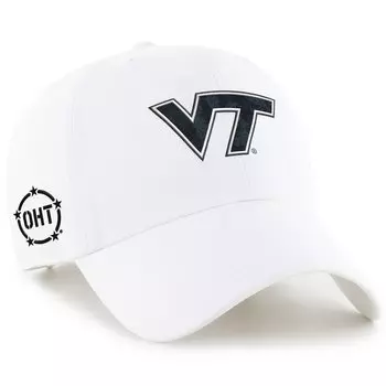 Бейсболка 47 Virginia Tech Hokies, белый
