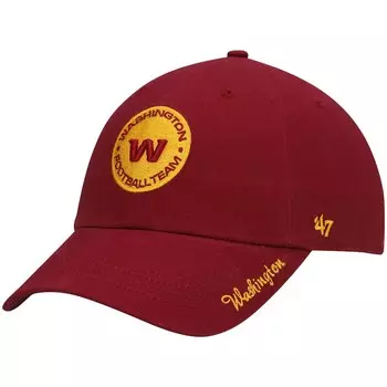 Бейсболка 47 Washington Commanders, бордовый