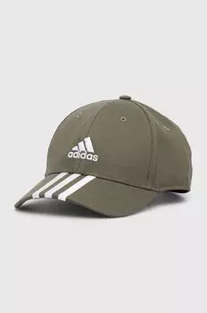 Бейсболка adidas, зеленый