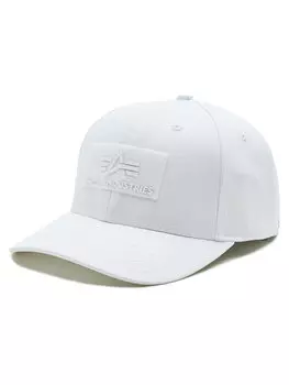 Бейсболка Alpha Industries, белый