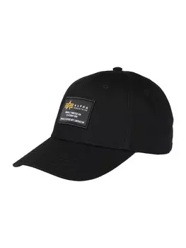 Бейсболка ALPHA INDUSTRIES Cap, черный