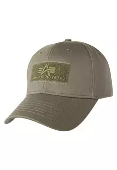 Бейсболка Alpha Industries, темно-зеленый