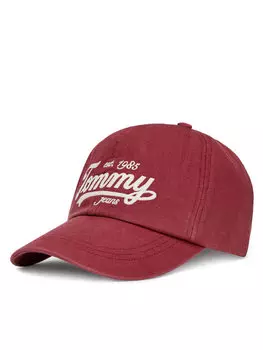 Бейсболка Archive Script AM0AM13550 Tommy Hilfiger, красный