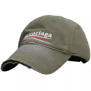 Бейсболка Balenciaga, хаки