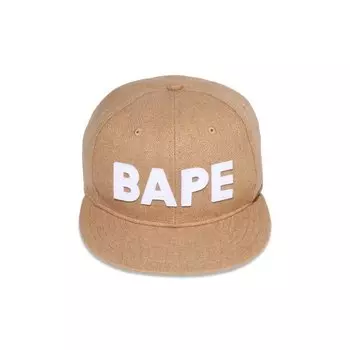 Бейсболка BAPE Patch Snapback Cap, бежевый