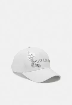 Бейсболка BASEBALL ICONIC LOGO UNISEX Just Cavalli, цвет white/silver