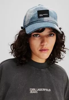 Бейсболка BLEACHED Karl Lagerfeld Jeans, деним