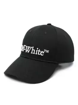 Бейсболка Bookish Dril OFF-WHITE, черный