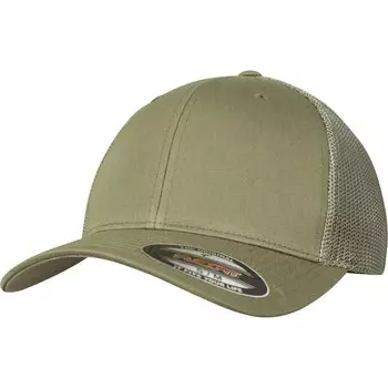 Бейсболка Brandit Flexfit Mesh Trucker, зеленый