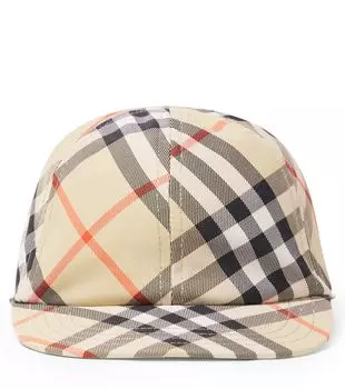 Бейсболка Burberry Check Burberry Kids, Sand Ip Check