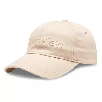 Бейсболка Calvin Klein MustMinimum Logo, бежевый