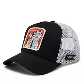 Бейсболка Capslab RickyEt Morty, черный