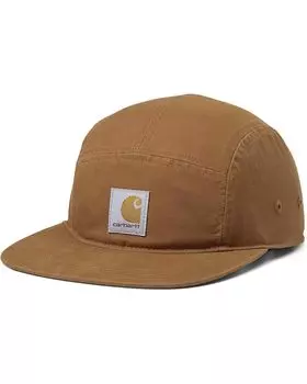 Бейсболка Carhartt Canvas Five Panel Cap, цвет Carhartt Brown
