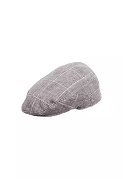 Бейсболка CHECKED FLATCAP bugatti, коричневый