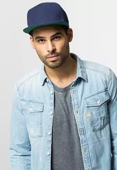 Бейсболка CLASSIC SNAPBACK Flexfit, темно-синий