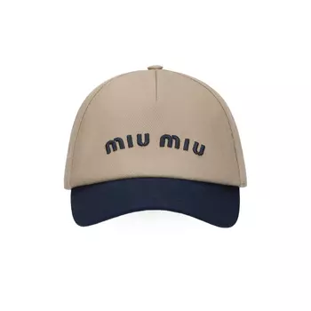 Бейсболка Drill MIU MIU