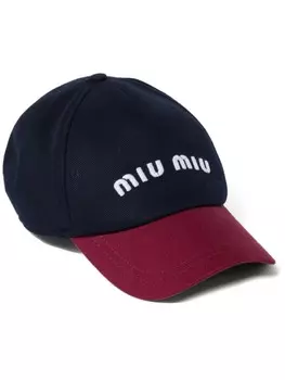 Бейсболка Drill Miu Miu, синий