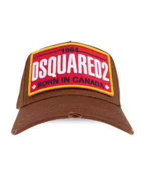 Бейсболка Dsquared2, коричневый