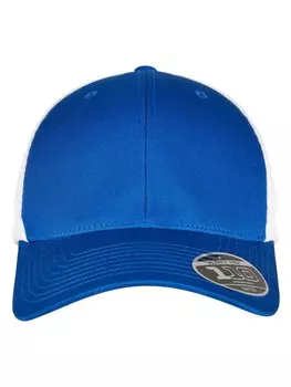 Бейсболка Flexfit 110 Fitted, цвет royal/white