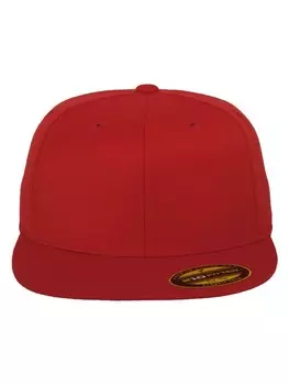Бейсболка Flexfit 210 Fitted, красный