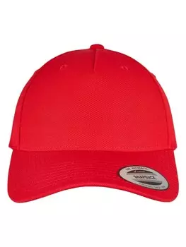 Бейсболка Flexfit 5 Panel, красный
