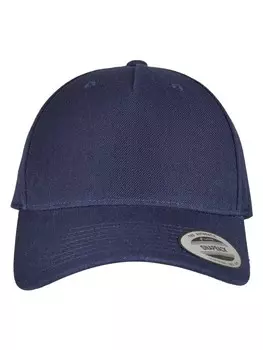 Бейсболка Flexfit 5 Panel, темно-синий