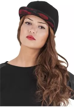 Бейсболка Flexfit Cap Roses, черный