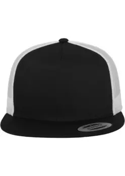 Бейсболка Flexfit CLASSIC, черный/белый